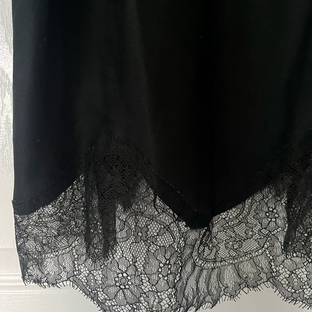 Victoria’s Secret Black Satin Lace Camisole - Picture 3 of 7